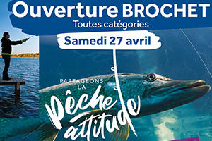 Pêche du brochet : Coup d’envoi de la saison le 27 avril