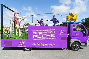 Génération Pêche sur le Tour de France